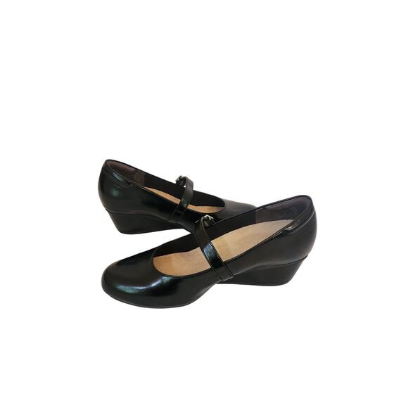 New Dr. Scholl's Women's Be Ready Mary Jane Wedge Heel Black 8.5 - Picture 6 of 8